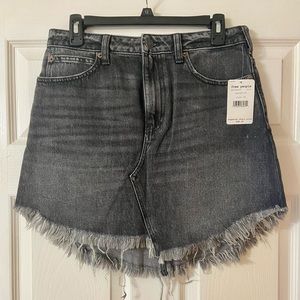 **2 for $50** Free People Bailey Denim Skirt size 29 NWT